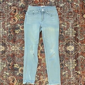 LC Lauren Conrad High Rise Light Blue Jeans